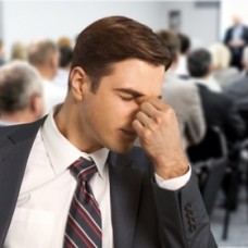 Lampenfieber vor Auftritt - mit Wavivid-Coaching können emotionale Blockade gelöst werden.